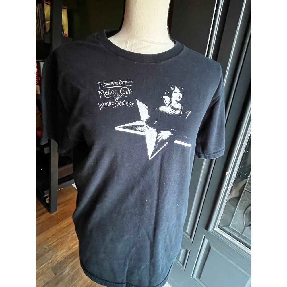 Smashing Pumpkins Mellon Collie  Infinite Sadness Black rare Tshirt M 90s
